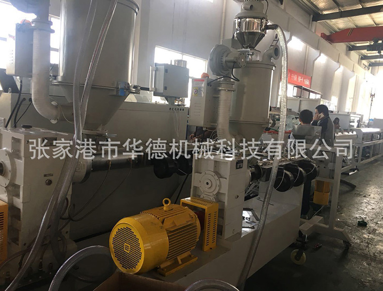 PPR兩層三層復合硅芯塑料管材生產線